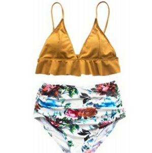 Cupshe high waisted bikini set